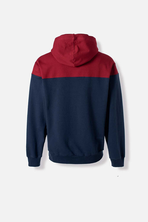 Card slide image -  BUZO DE SUPERMAN AZUL Y ROJO CON CAPUCHA PARA HOMBRE