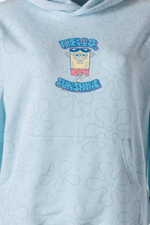 Card slide image -  BUZO DE BOB ESPONJA CON CAPUCHA PARA MUJER