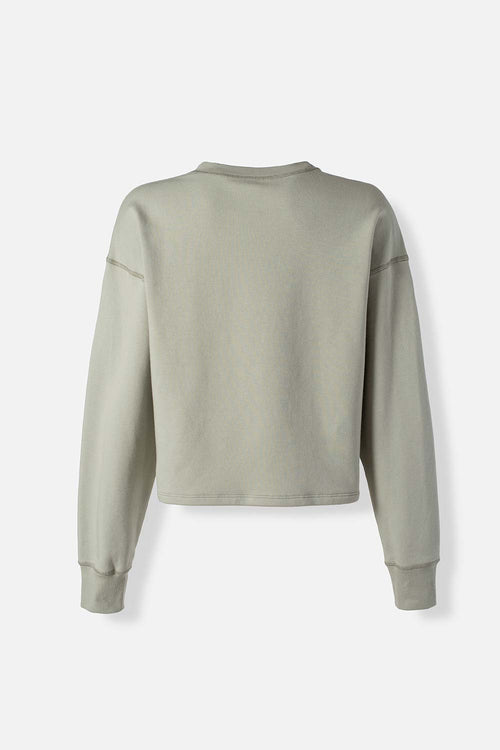 Card slide image -  BUZO DE MOVIES CERRADO VERDE ACEITUNA PARA MUJER