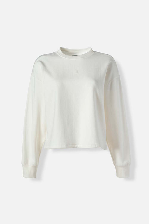 Card slide image -  BUZO DE MOVIES CERRADO MARFIL PARA MUJER