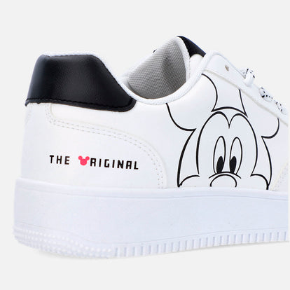  TENIS DE MICKEY MOUSE BLANCOS PARA MUJER